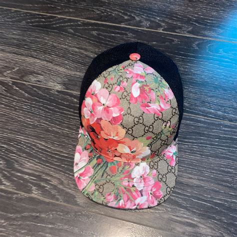 casquette gucci fleur|gucci casquettes homme.